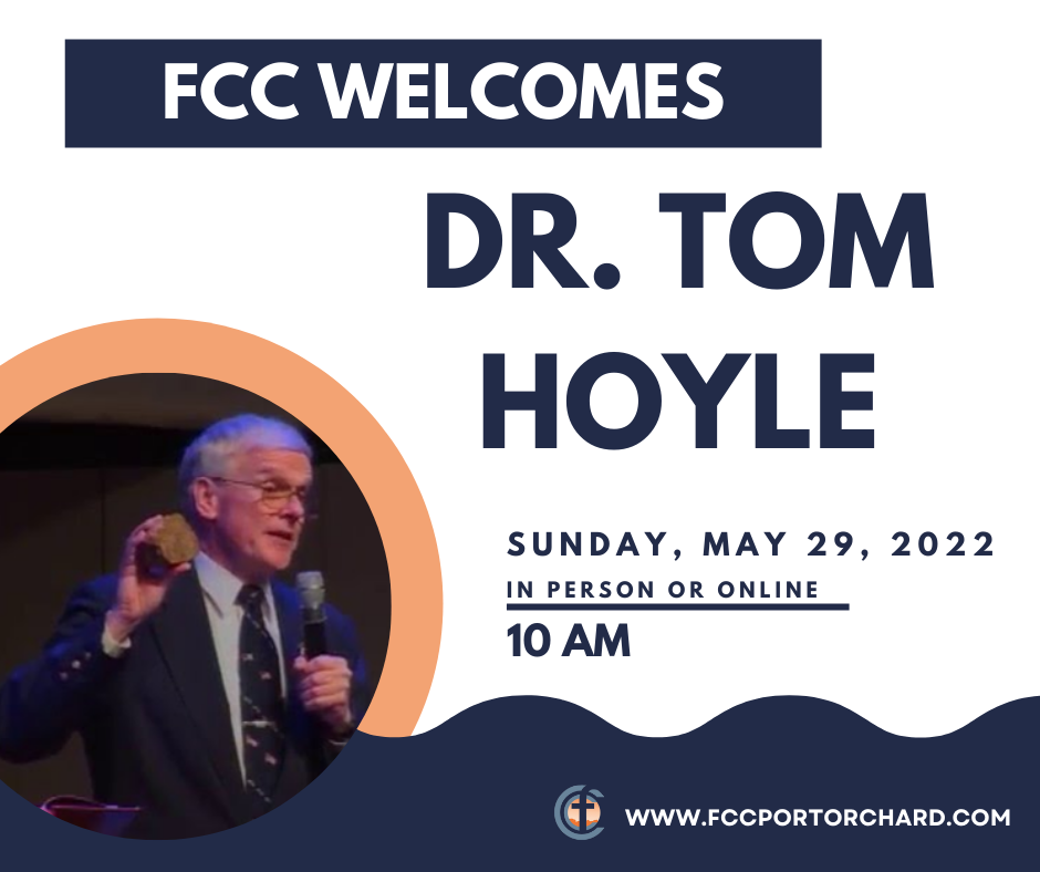 Guest Speaker - Dr. Tom Hoyle